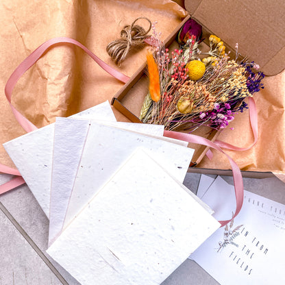 'Eco-Blossom' DIY Plantable Card Making Kit