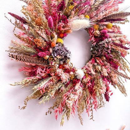 'Autumn Brights' Pre-Made Wreath